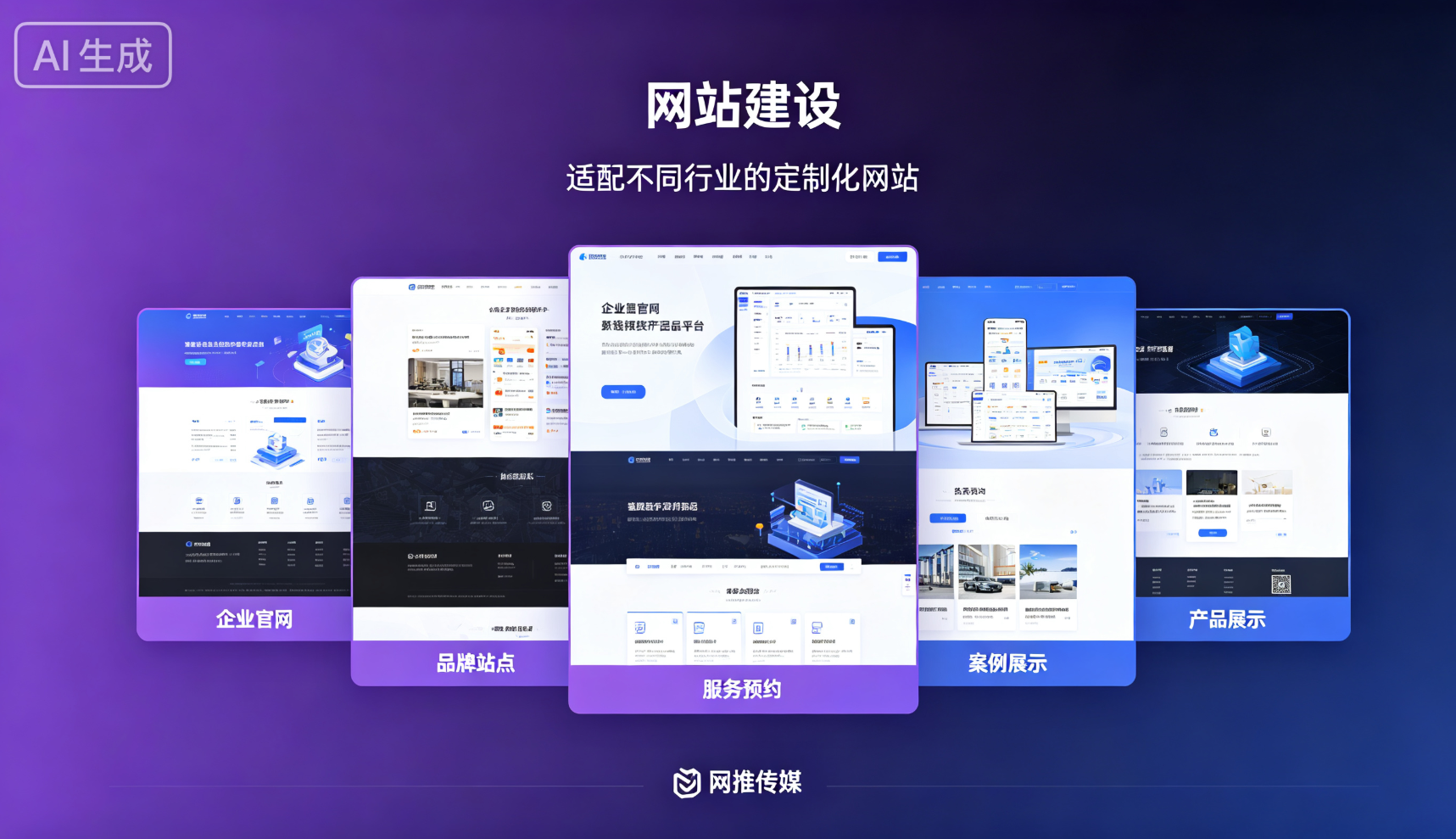 吉林网站建设服务展示图